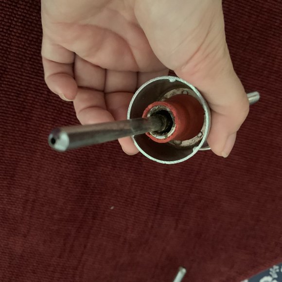 2 Vintage 1950s Liquor Pourer bottle stopper spout jigger Chrome Mr Bartender - Picture 16 of 16